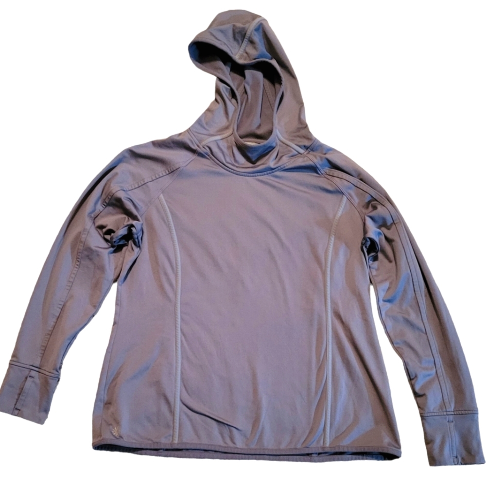 Athleta Plush Tech Grey Hoodie size XL